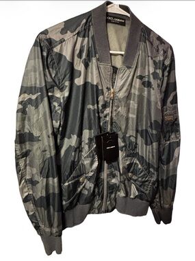 Dolce & Gabbana Camo Jacket - NWT size 46